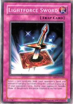 Lightforce Sword - DB1-EN069 - Common - Unlimited Edition - Moderately Played - Image 1