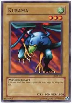 Kurama - LOB-039 - Common - Unlimited Edition - Moderately Played - Image 1