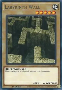 Labyrinth Wall - MAZE-EN031 - Rare - 1st Edition - Lightly Played - Image 1