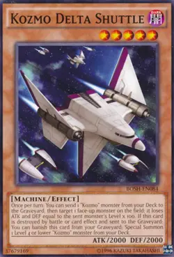 Kozmo Delta Shuttle - BOSH-EN084 - Common - Unlimited Edition - Lightly Played - Image 1