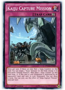 Kaiju Capture Mission - DOCS-EN089 - Common - 1st Edition - Lightly Played - Image 1
