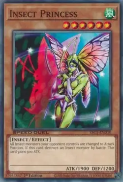 Insect Princess - SBC1-END10 - Common - 1st Edition - Lightly Played - Image 1