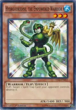 Hydrotortoise the Empowered Warrior - YS14-EN015 - Common - 1st Edition - Lightl - Image 1