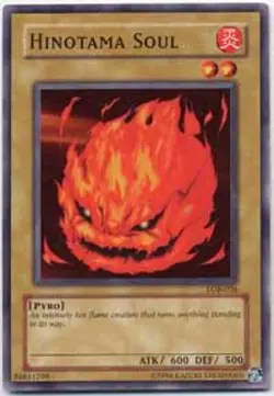 Hinotama Soul - LOB-026 - Common - Unlimited Edition - Moderately Played - Image 1