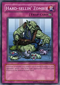 Hard-sellin' Zombie - FOTB-EN057 - Common - Unlimited Edition - Heavily Played - Image 1