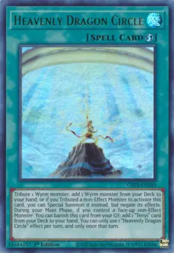 Heavenly Dragon Circle - GFP2-EN165 - Ultra Rare - 1st Edition - Lightly Played - Image 1