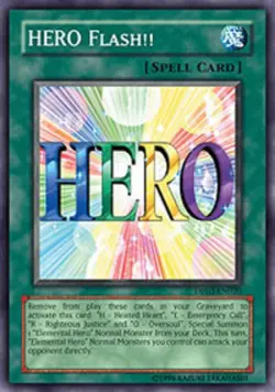 HERO Flash!! - DP03-EN020 - Common - Unlimited Edition - Damaged - Image 1