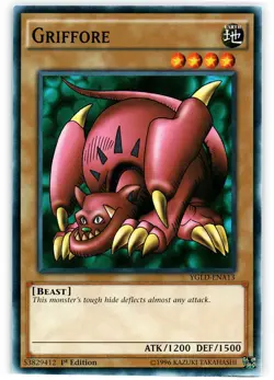 Griffore - YGLD-ENA13 - Common - 1st Edition - Damaged - Image 1