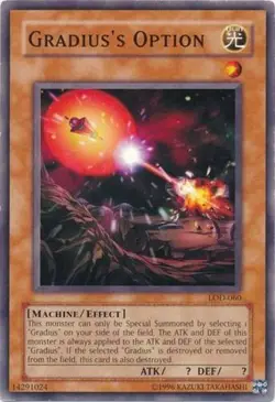 Gradius's Option - LOD-060 - Common - Unlimited Edition - Moderately Played - Image 1