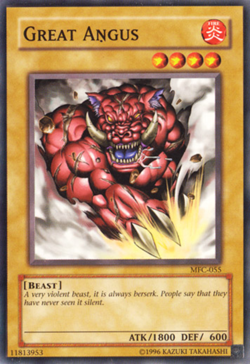 Great Angus - MFC-055 - Common - Unlimited Edition - Moderately Played - Image 1