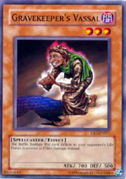 Gravekeeper's Vassal - DR1-EN011 - Common - Unlimited Edition - Moderately Playe - Image 1