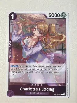 Charlotte Pudding OP12-071 R Legacy of the Master - ONE PIECE ENGLISH - Image 1
