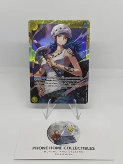 One Piece Card Game 🏴‍☠EB03 - 062 Trafalgar Law SEC NM Alt Art Foil ENGLISH - Image 1