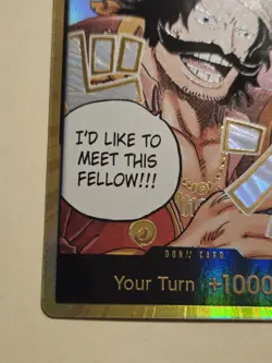 One Piece TCG Don!!! Card I'd Like To Meet This Fellow Gold Your Turn +1000 - Image 4