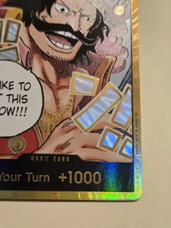 One Piece TCG Don!!! Card I'd Like To Meet This Fellow Gold Your Turn +1000 - Image 5