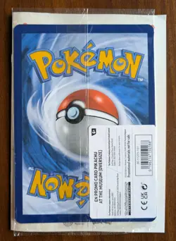 Pikachu At The Museum Card & Ecology of Pokemon | Natural History Museum Promo - Image 2