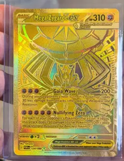 2026 Pokemon Mega Zygarde EX GOLD English - 124/088 - Perfect Order - Image 1