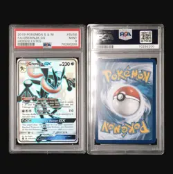 2019 Pokemon SM Hidden Fates Greninja GX Shiny Vault Rare #SV56/SV94 PSA 9 - Image 2