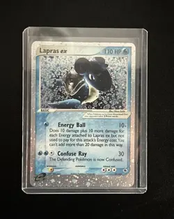 Pokemon TCG Lapras EX Ruby & Sapphire Holo Ultra Rare Card 99/109 - Image 1