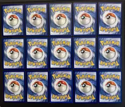15x Vulpix Ninetails Pokemon Card Lot W/ E Series Ninetails Cute Pokemon Cards - Image 2