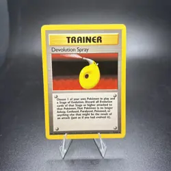 Pokemon TCG Devolution Spray Trainer Base Set 72/102 Regular Card, NM -g - Image 1