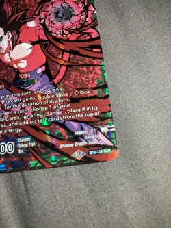 Dragon Ball Super Card SS4 Vegeta, Peak Of Primitive Power BT8-136 SCR Alt Art - Image 4