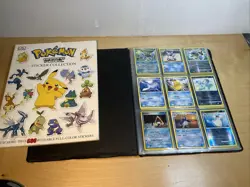 Lot of Vintage Pokemon Cards In Folders & Sticker Book - Image 1