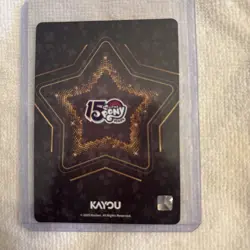 APPLEJACK My Little Pony Kayou Moon Series 8 (15th Anniversary) ZR Card MLP TCG - Image 2