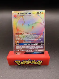 Electrode GX - 172/168 - Pokemon Celestial Storm Sun & Moon Secret Rare Card NM - Image 1
