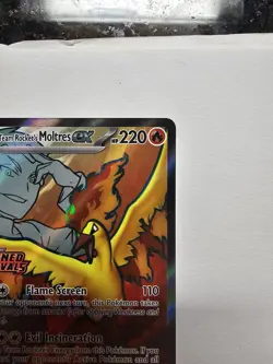 Team Rocket's Moltres ex - (Destined Rivals Stamp) 208/182 Pokemon card - Image 5