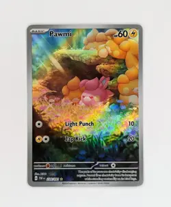 Shiny Pawmi 226/091 Illustration Rare NM/M Paldean Fates Pokemon TCG Card - Image 1