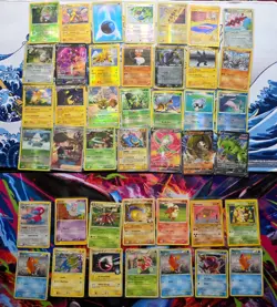Vintage Pokemon Card Lot WOTC Holos Reverses Feraligatr Magikarp Zekrom HP - DMG - Image 1