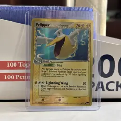 Pelipper 14/17 Holo Common 2007 POP Series 5 Pokemon Card Near Mint - Image 1