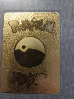 ALOLAN VULPIX VSTAR GOLD FOIL CARD RARE FAN ART POKEMON LP - Image 2