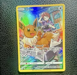 Pokemon TCG 2022 TG Subset Holo Lot Vaporeon Jolteon Eevee 3 Cards - Image 5