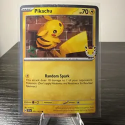 Pikachu (Pokemon Day 2026) 051/162 Miscellaneous Cards & Products Holo - Image 1