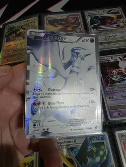 Reshiram 113/114 Black & White Full Art Ultra Rare Pokemon Card 2011 NM- - Image 1