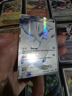 Reshiram 113/114 Black & White Full Art Ultra Rare Pokemon Card 2011 NM- - Image 3