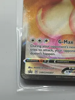 SWSH: Sword & Shield Promo Cards #SWSH087 Eevee VMAX - Image 3