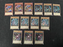 ULTRA RARE YUGIOH 13 DARK MAGICIAN CARD LOT MINT JAPANESE QUARTER CENTURY ART! - Image 2
