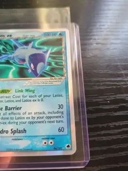 B6 Latios EX 96/101 EX Dragon Frontiers Delta Species Holo Rare Pokemon Card - Image 3