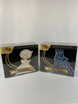 Pokemon Mega Evolution Elite Trainer Box ETB Set of 2 Factory Sealed - Image 1