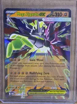 Pokemon TCG Perfect Order Mega Zygarde ex Double Rare 047/088 - Image 1