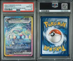 2024 POKEMON SCR EN-STELLAR CROWN SPECIAL ILLUSTRATION RARE TERAPAGOS EX PSA 10 - Image 3