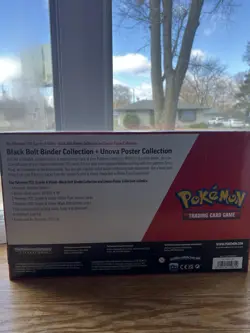 Pokemon Black Bolt and White Flare Binder + Poster Collection Sam's Club Bundles - Image 4