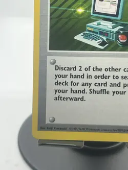 Pokemon TCG Computer Search 71/102 Base Set Regular Rare MP - Image 5