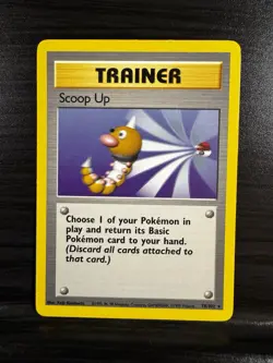 Pokemon TCG | Scoop Up - 78/102 | Trainer | Base Set Rare | NM - Image 1