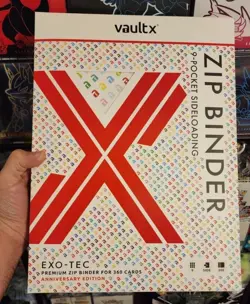 Vault X Exo Tec Anniversary 30th Edition 9 Pocket Zip Binder Pokemon 151 ⚡ - Image 1