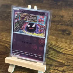 Gastly 092/165 Near Mint Pokeball Reverse Holo 151 Japanese Pokemon SV2a 2023 - Image 2