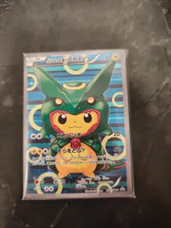 2016 Japanese Pokemon Center Poncho Pikachu Rayquaza Special Box - Image 1